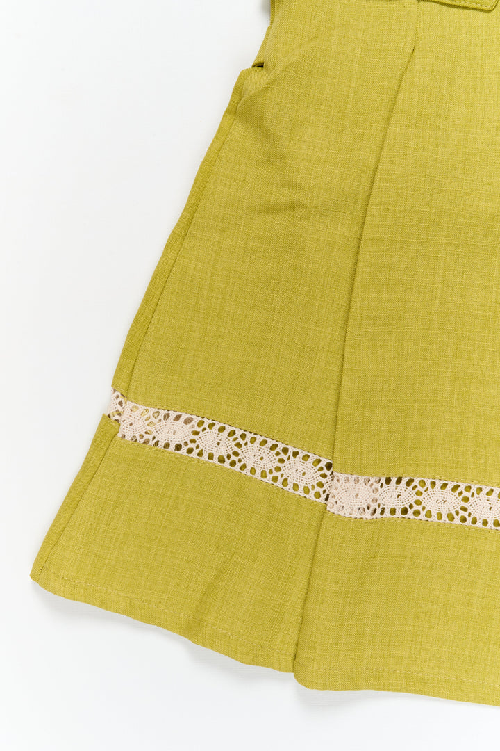 The Nesavu Girls Cotton Frock Girls Cotton Frock with Shrug for Festive Functions and School Celebrations Nesavu Nesavu girls cotton blend frock with embroidered shrug for festive wear and school ethnic events