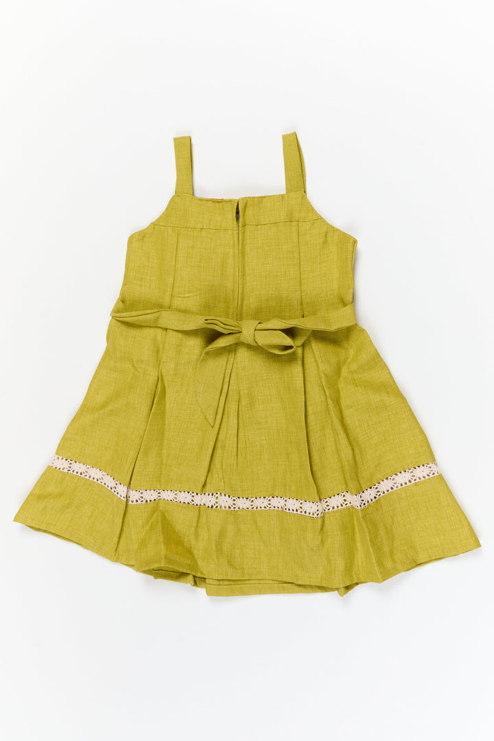 The Nesavu Girls Cotton Frock Girls Cotton Frock with Shrug for Festive Functions and School Celebrations Nesavu Nesavu girls cotton blend frock with embroidered shrug for festive wear and school ethnic events