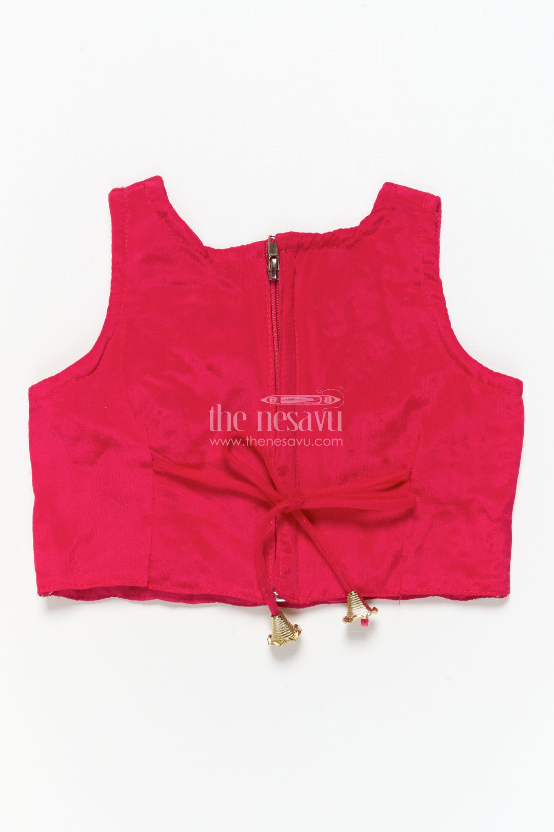 The Nesavu Girls Lehenga Choli Girls Designer Lehenga Choli for Weddings and Festive Occasions Nesavu Nesavu girls lehenga choli tissue silk designer embroidery weddings festivals