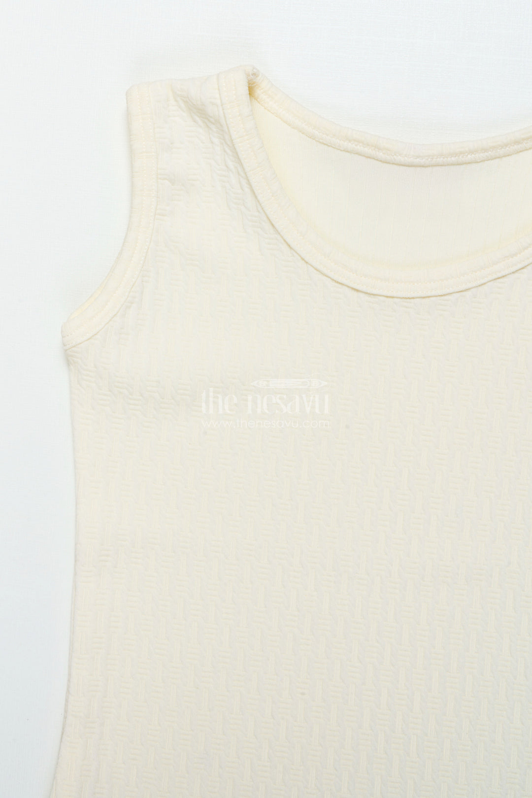 The Nesavu Girls Co-Ord Sets Girls Embroidered Co-Ord Set for Festive and Family Occasions Nesavu Nesavu girls embroidered co-ord set rayon cotton school events festive functions