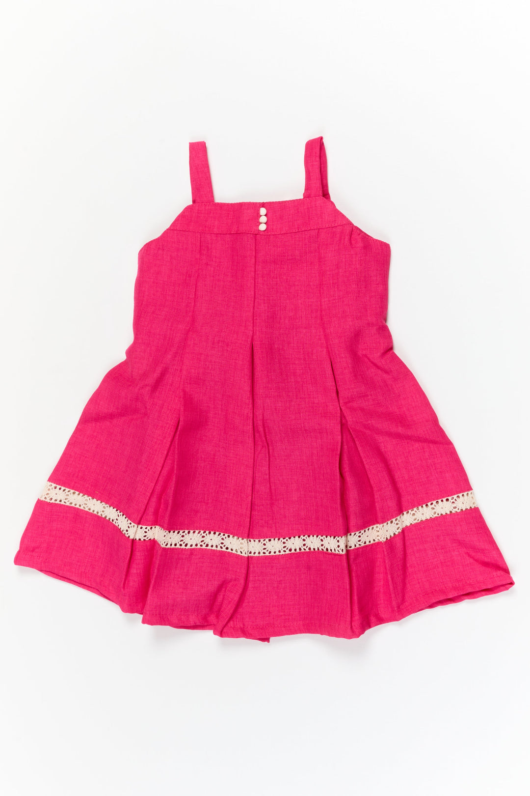 The Nesavu Girls Cotton Frock Girls Embroidered Cotton Frock with Shrug for Special Occasions Nesavu Nesavu girls cotton frock with floral shrug and thread embroidery for weddings and special functions