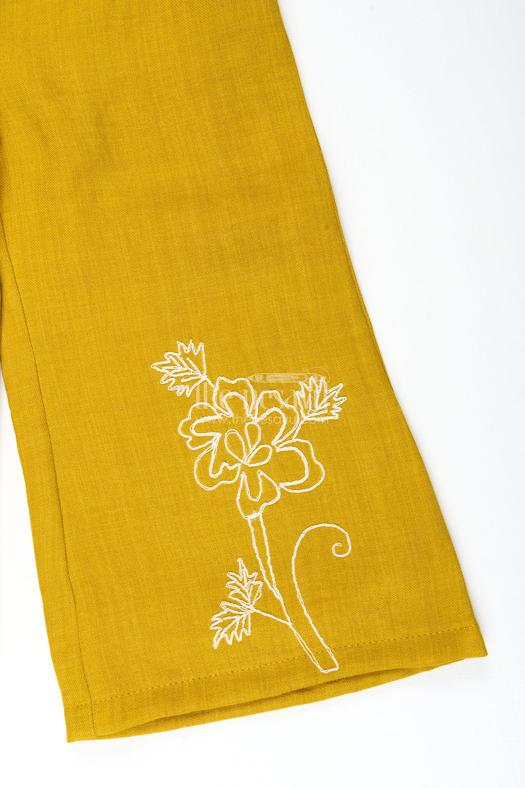 The Nesavu Girls Co-Ord Sets Girls Embroidered Plazo Set for Festive School Events and Family Functions Nesavu Nesavu girls embroidered cotton plazo set  ideal ethnic school programs traditional celebrations