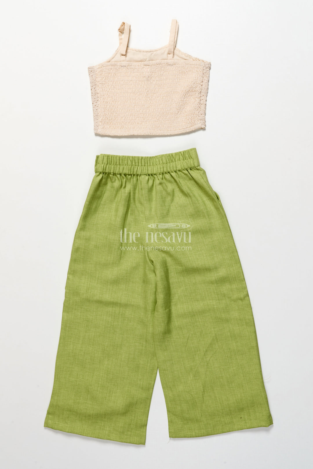 The Nesavu Girls Casual Set Girls Ethnic Blazer Set for Festive Outings and School Celebrations Nesavu Nesavu girls blazer set ethnic school days festive family gatherings