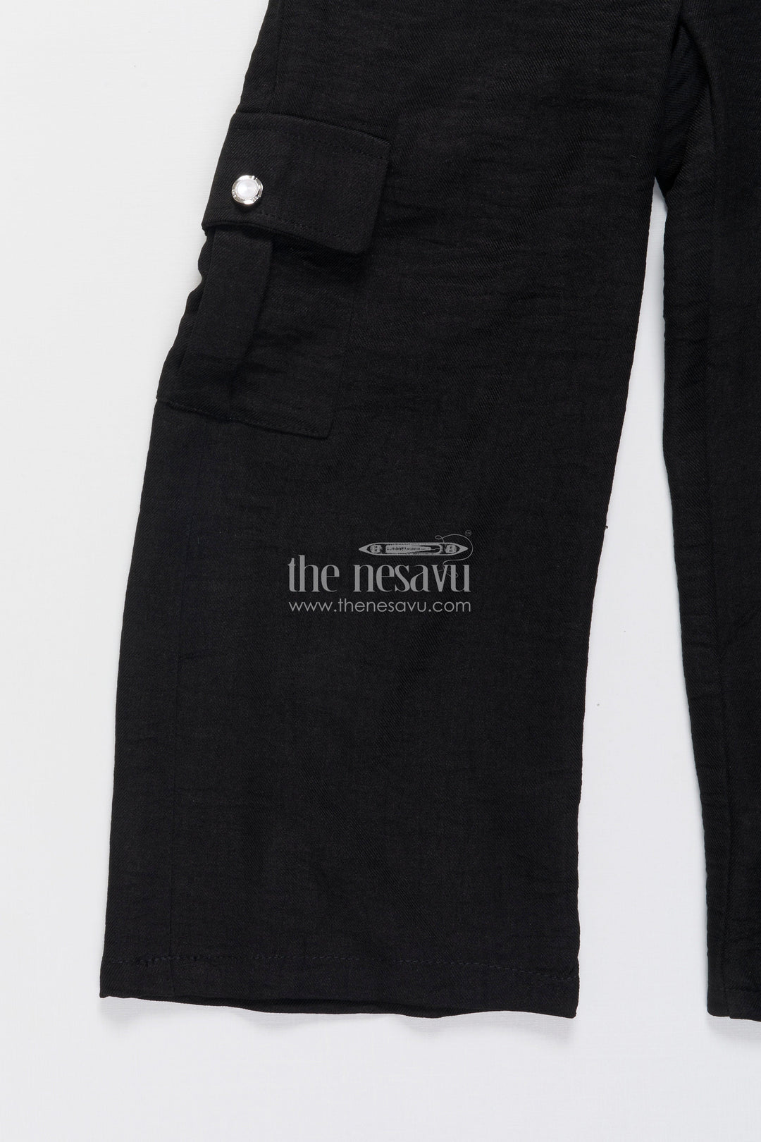 The Nesavu Girls Co-Ord Sets Girls Ethnic Co-Ord Set with Floral Embroidery Perfect for Modern Festive Looks Nesavu Nesavu girls ethnic co-ord set jacket floral embroidery ideal festive modern occasions