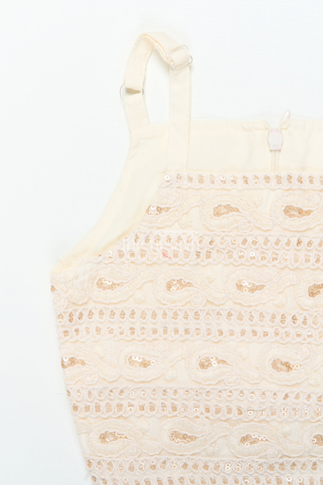 The Nesavu Girls Co-Ord Sets Girls Festive Co-Ord Set with Thread Embroidery for Cultural Occasions Nesavu Nesavu girls co-ord set thread embroidery rayon cotton festive cultural gatherings