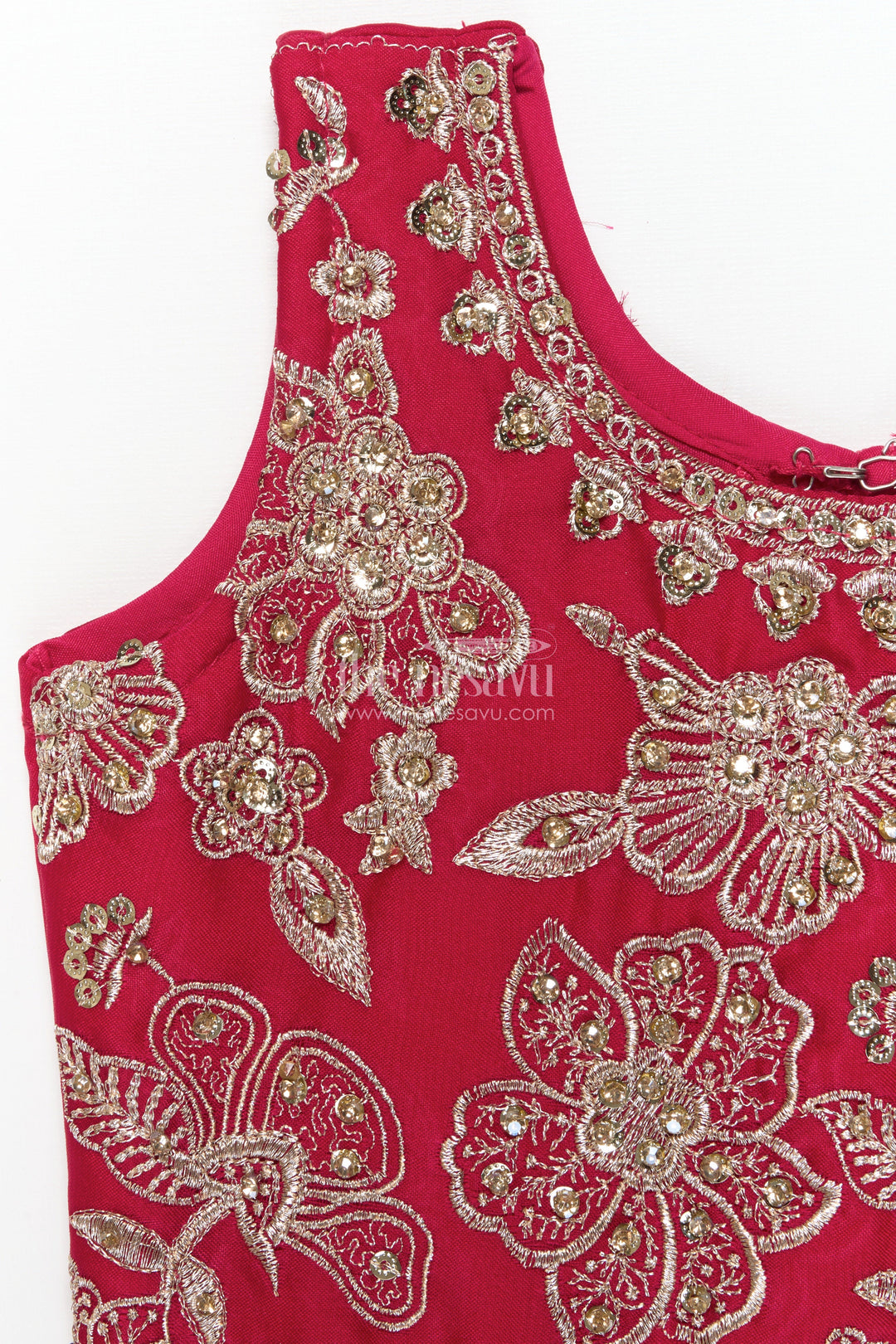 The Nesavu Girls Lehenga Choli Girls Festive Lehenga Choli Set with Traditional Embroidered Blouse Nesavu Nesavu girls georgette lehenga choli festive occasions