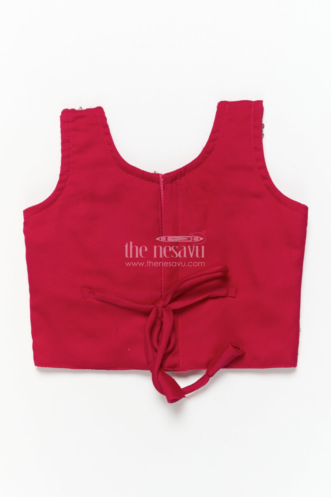 The Nesavu Girls Lehenga Choli Girls Festive Lehenga Choli Set with Traditional Embroidered Blouse Nesavu Nesavu girls georgette lehenga choli festive occasions