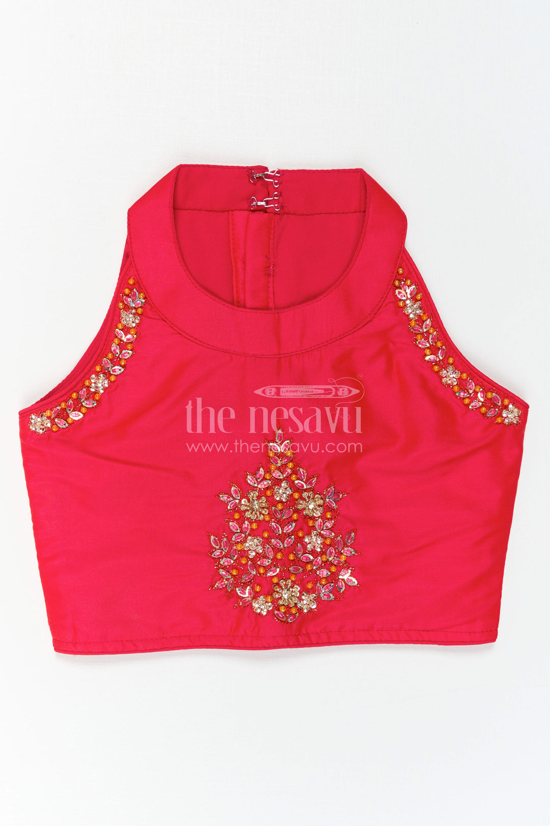 The Nesavu Girls Lehenga Choli Girls Festive Lehenga Outfit for Family Functions and Photoshoots Nesavu Nesavu Girls Festive Lehenga Outfit For Weddings Family Celebrations And Ethnic Photoshoots