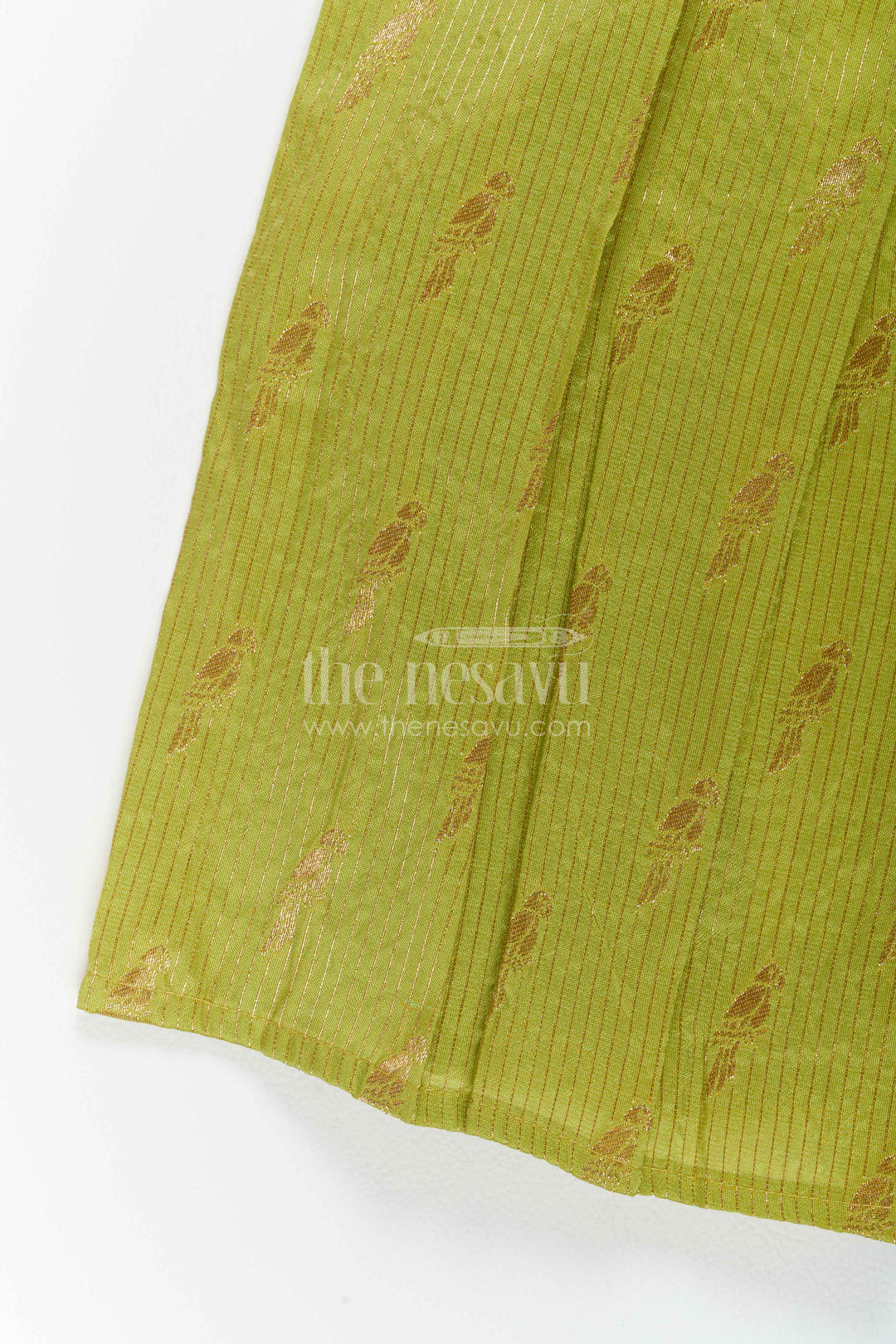 The Nesavu Pattu Pavadai Girls Festive Pavadai Set for Cultural Ceremonies and Family Celebrations Nesavu Nesavu Girls Festive Pavadai Set For Cultural Ceremonies Weddings Temple Events And Family Celebrations