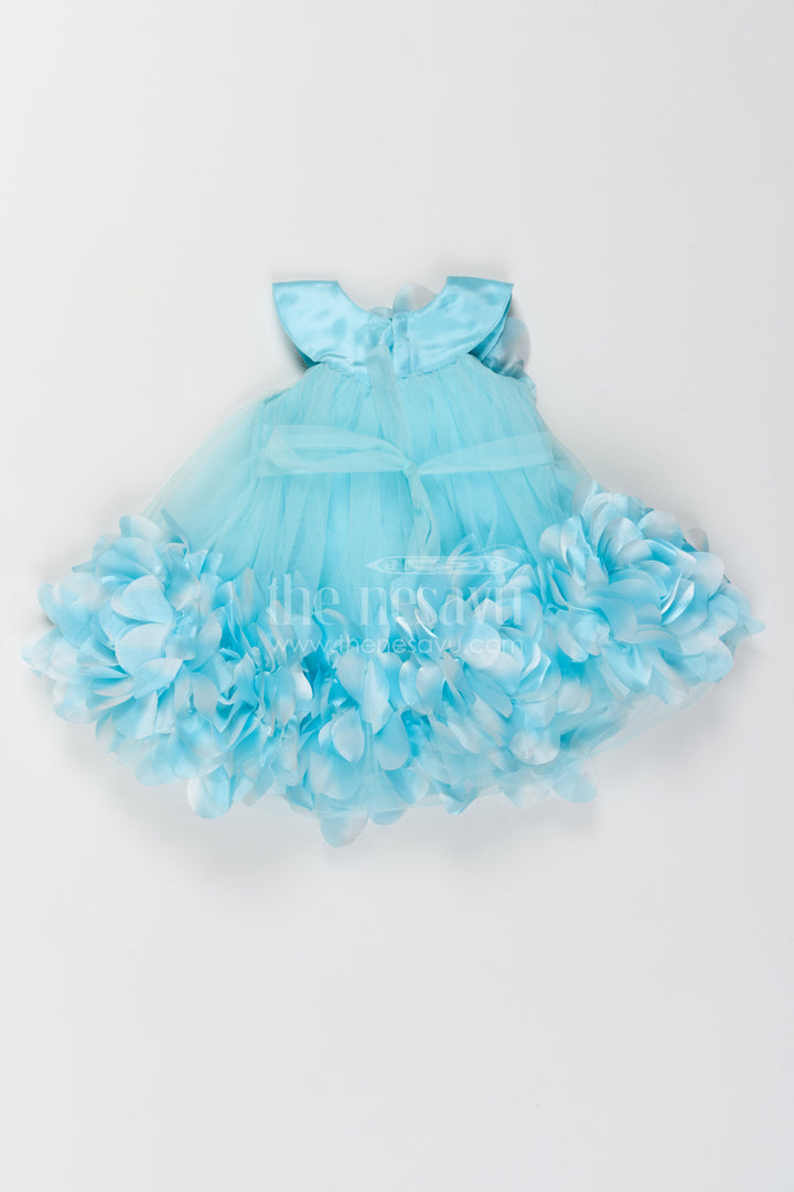 The Nesavu Girls Fancy Party Frock Girls Flower Petal Frock for Birthdays and Magical Photo Moments Nesavu Nesavu Girls Flower Petal Net Frock For Birthdays Fairy Parties Milestone Celebrations And Photoshoots