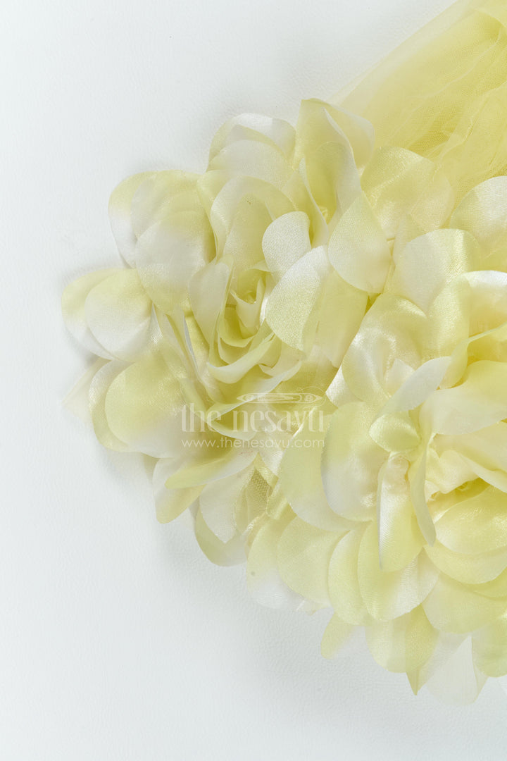 The Nesavu Girls Fancy Party Frock Girls Frill Party Frock for Cake Cutting and Birthday Photoshoots Nesavu Nesavu Girls Frill Net Party Frock For Cake Cutting Birthday Photoshoots And Milestone Celebrations