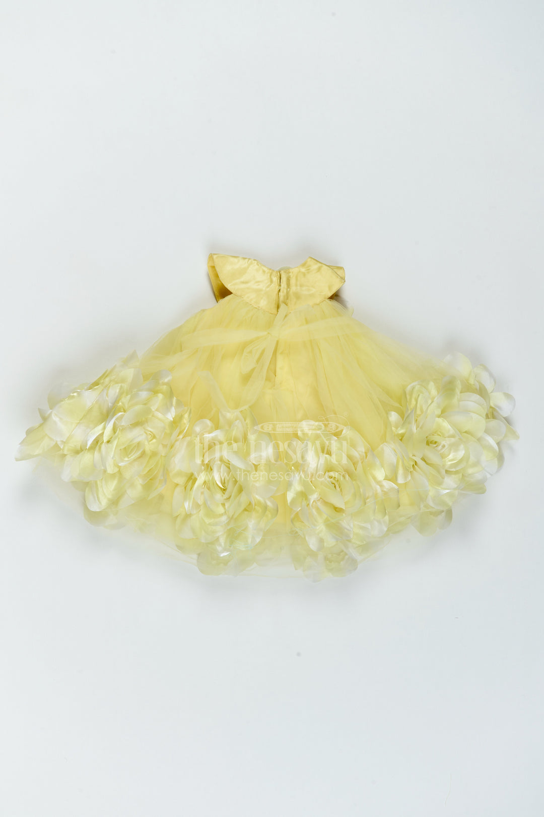 The Nesavu Girls Fancy Party Frock Girls Frill Party Frock for Cake Cutting and Birthday Photoshoots Nesavu Nesavu Girls Frill Net Party Frock For Cake Cutting Birthday Photoshoots And Milestone Celebrations