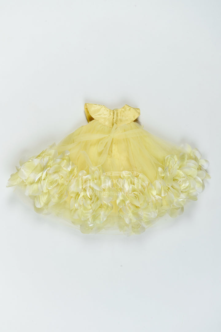 The Nesavu Girls Fancy Party Frock Girls Frill Party Frock for Cake Cutting and Birthday Photoshoots Nesavu Nesavu Girls Frill Net Party Frock For Cake Cutting Birthday Photoshoots And Milestone Celebrations