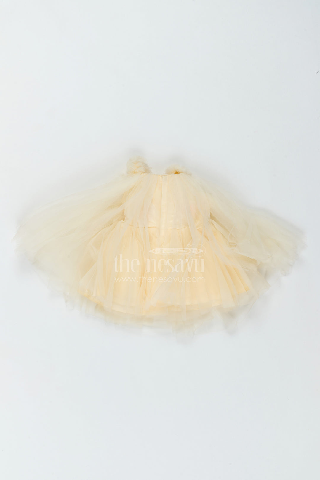 The Nesavu Girls Fancy Party Frock Girls Garden Party Frock for Birthdays and Outdoor Celebrations Nesavu Nesavu Girls Garden Party Net Frock For Birthdays Outdoor Celebrations Milestone Events And Family Portraits