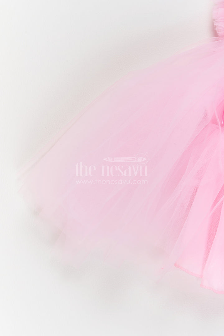 The Nesavu Girls Fancy Party Frock Girls Garden Princess Frock for Milestone Parties and Family Portraits Nesavu Nesavu Girls Garden Princess Net Frock For Milestone Parties Family Portraits Birthdays And Special Events