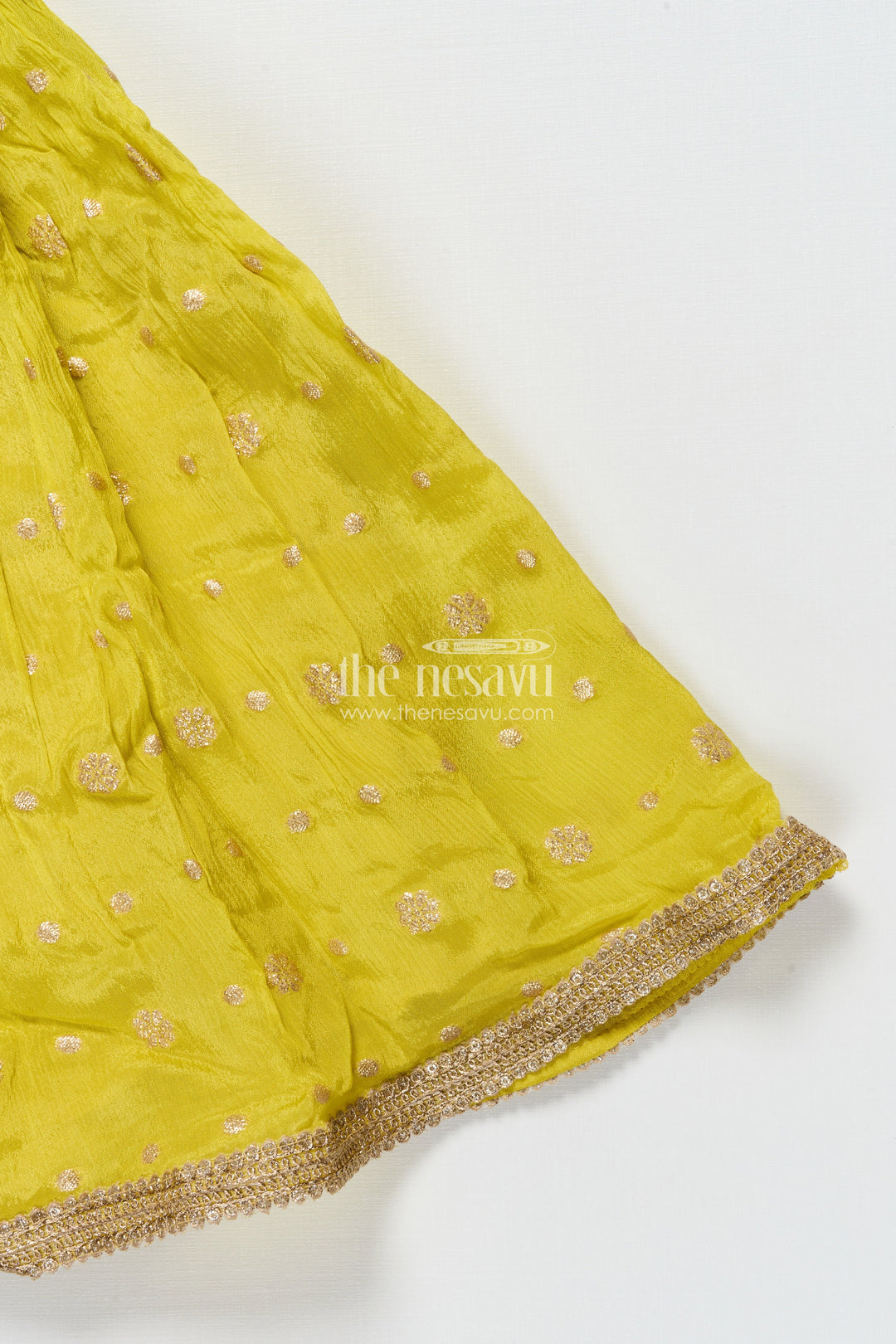 The Nesavu Girls Ethnic Lehenga Girls Georgette Lehenga Set for Festive Functions and Wedding Wear Nesavu Nesavu girls georgette lehenga set embroidered blouse weddings festive celebrations