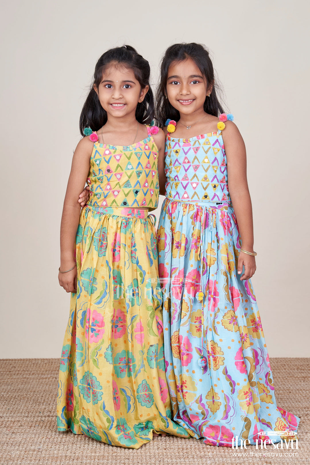 The Nesavu Girls Lehenga Choli Girls Lehenga Choli for Festive Occasions and Weddings Nesavu Nesavu girls lehenga choli festive celebrations weddings birthday parties