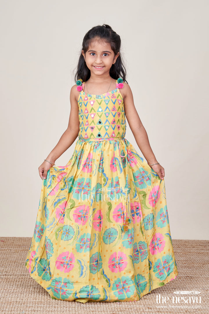 The Nesavu Girls Lehenga Choli Girls Lehenga Choli for Festive Occasions and Weddings Nesavu Nesavu girls lehenga choli festive celebrations weddings birthday parties