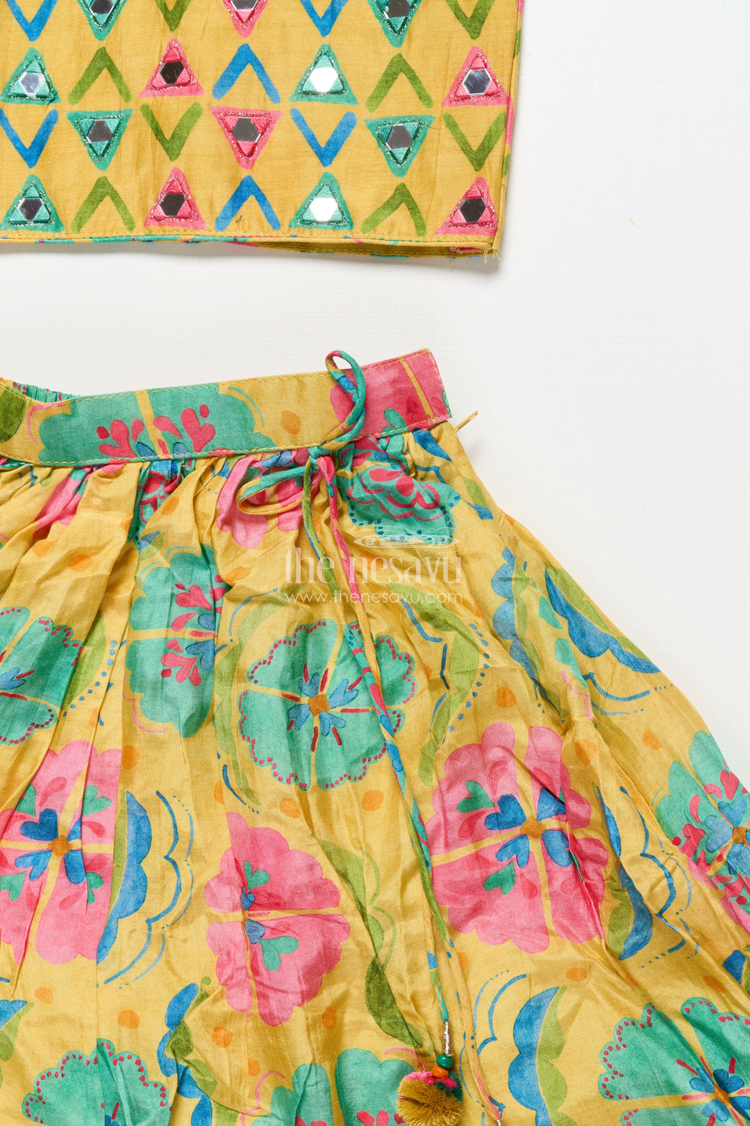 The Nesavu Girls Lehenga Choli Girls Lehenga Choli for Festive Occasions and Weddings Nesavu Nesavu girls lehenga choli festive celebrations weddings birthday parties