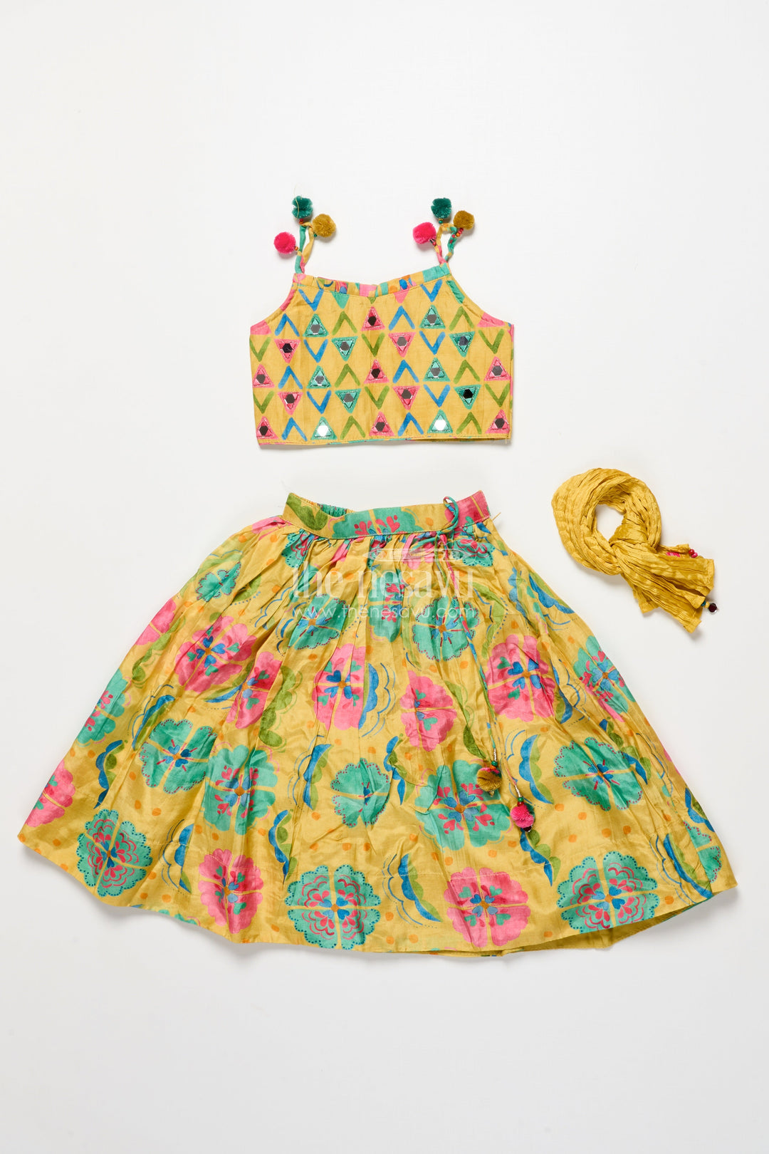 The Nesavu Girls Lehenga Choli Girls Lehenga Choli for Festive Occasions and Weddings Nesavu Nesavu girls lehenga choli festive celebrations weddings birthday parties