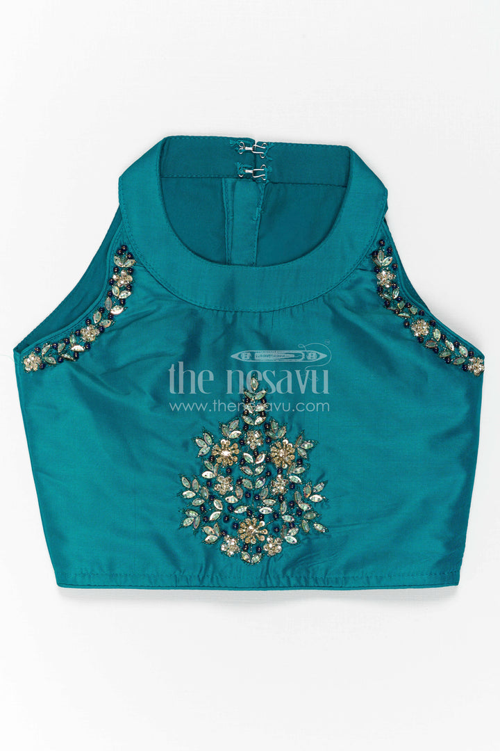 The Nesavu Girls Lehenga Choli Girls Lehenga Choli for Festive Weddings and Dance Events Nesavu Nesavu Girls Lehenga Choli For Festive Weddings Dance Performances And Traditional Celebrations