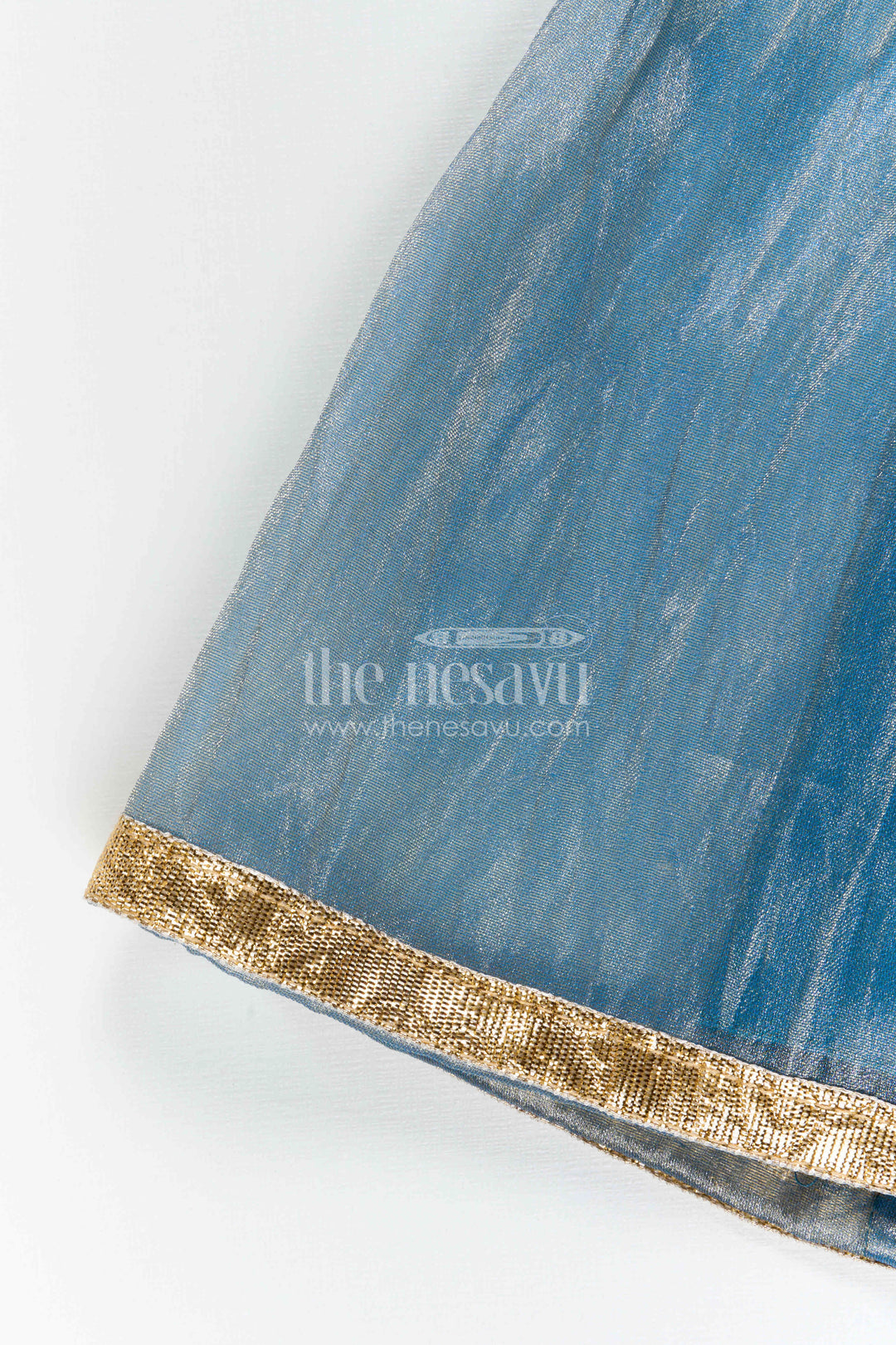 The Nesavu Girls Lehenga Choli Girls Lehenga Choli for Wedding Receptions and Festive Evenings Nesavu Nesavu Girls Lehenga Choli For Receptions And Festive Celebrations With Embroidered Designer Yoke