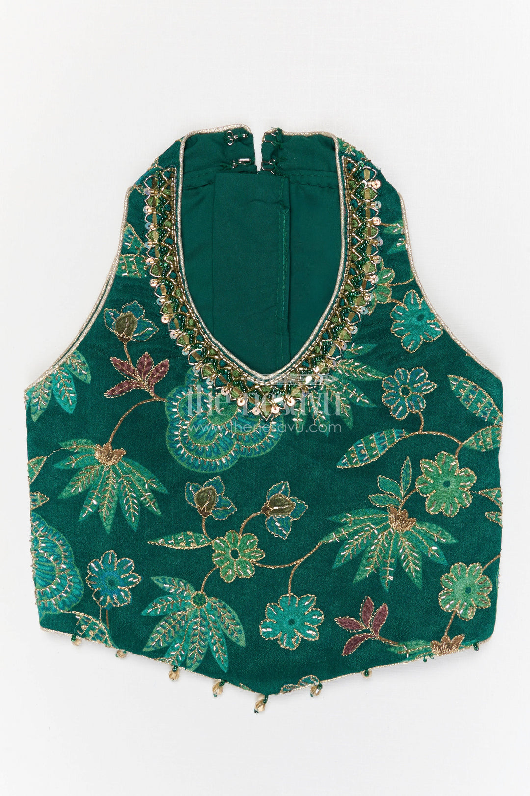 The Nesavu Girls Lehenga Choli Girls Lehenga Choli for Weddings and Festival Celebrations Nesavu Nesavu girls georgette embroidered lehenga choli for weddings festive celebrations and special occasions