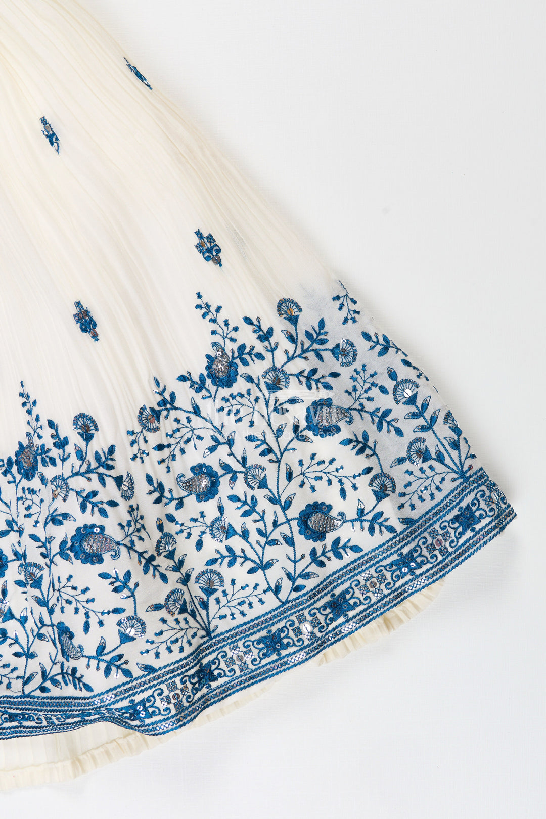 The Nesavu Girls Lehenga Choli Girls Lehenga Choli for Weddings and Festive Family Events Nesavu Nesavu Girls Lehenga Choli Wedding Wear Embroidered Georgette Festive Outfit Kids