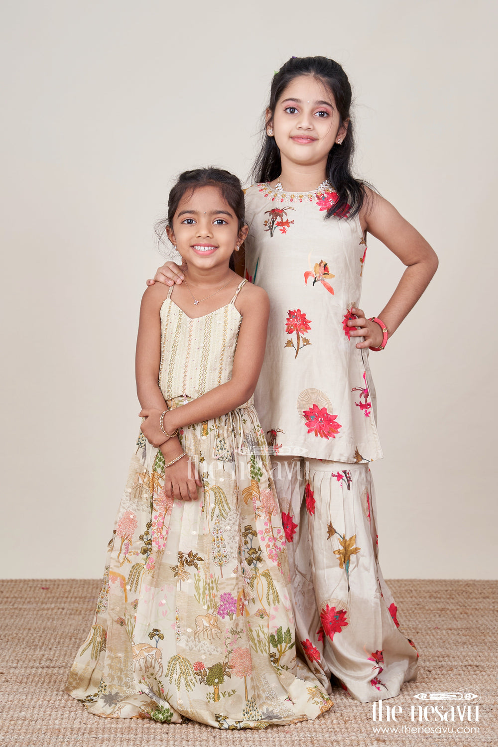 The Nesavu Girls Lehenga Choli Girls Lehenga Choli for Weddings and Festive Functions Nesavu Nesavu girls lehenga choli weddings festive occasions cultural celebrations
