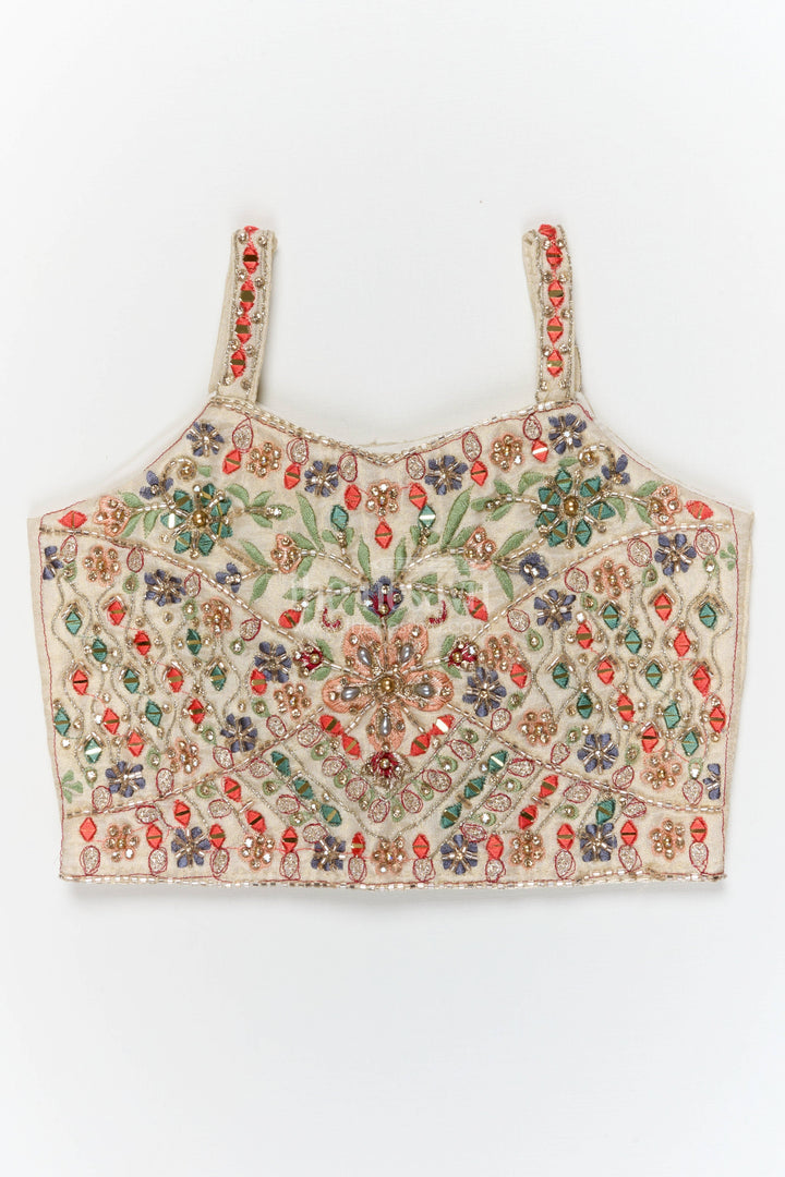 The Nesavu Girls Lehenga Choli Girls Lehenga Choli for Weddings and Festive Occasions Nesavu Nesavu girls lehenga choli for weddings and festive occasions with designer embroidery