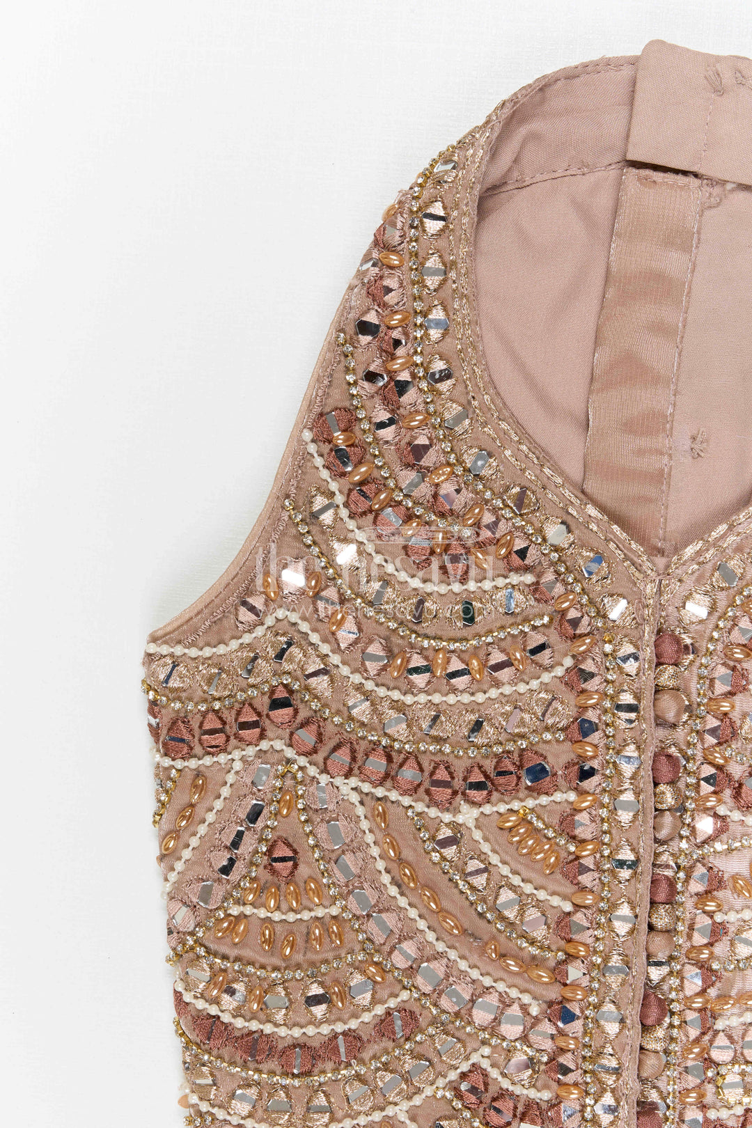 The Nesavu Girls Lehenga Choli Girls Lehenga Choli for Weddings and Temple Functions Nesavu Nesavu Girls Lehenga Choli Glaze Organza With Designer Embroidery Yoke For Weddings Festive Outfit