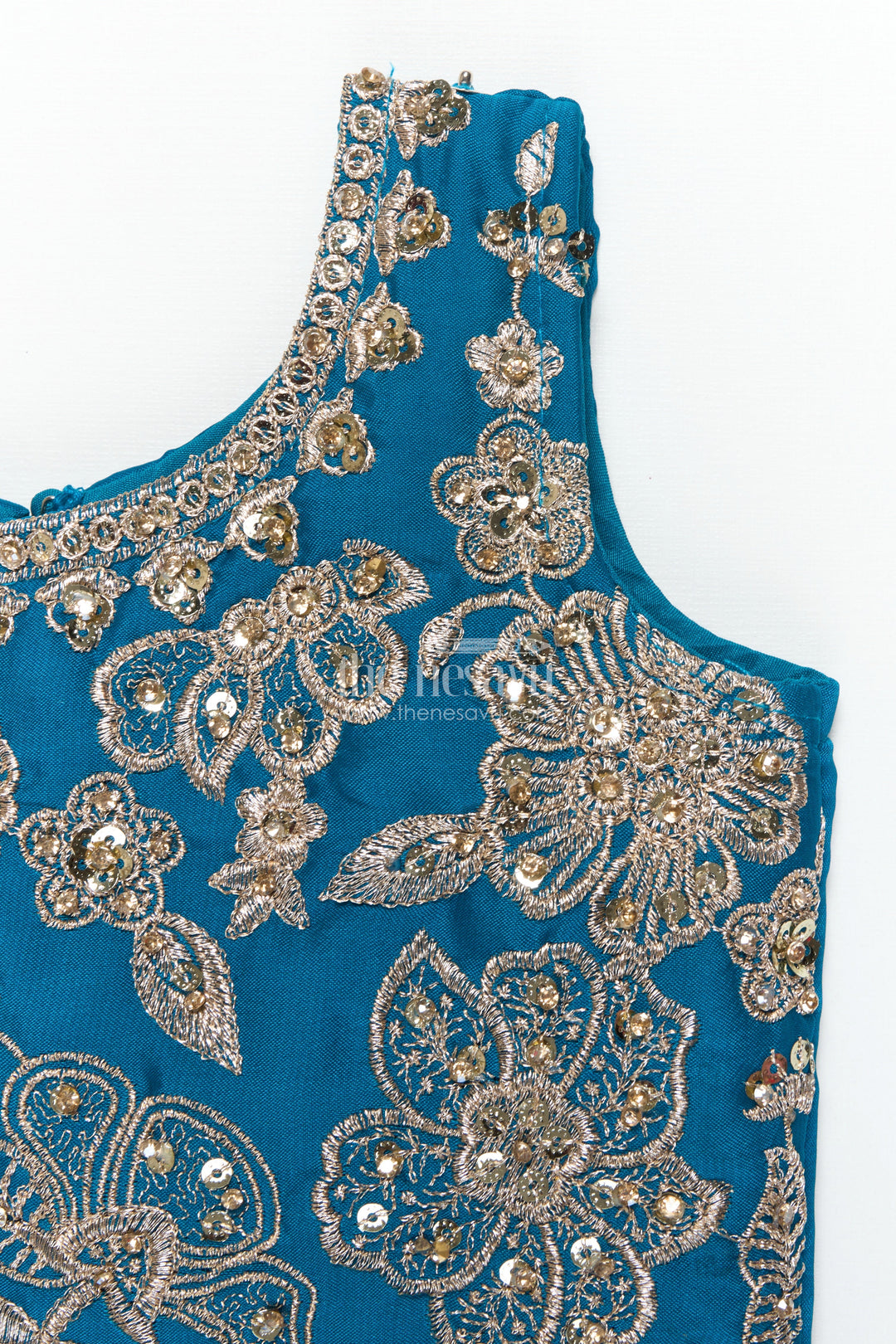 The Nesavu Girls Lehenga Choli Girls Lehenga Choli Set with Flared Skirt and Matching Dupatta Nesavu Nesavu georgette lehenga choli girls dupatta