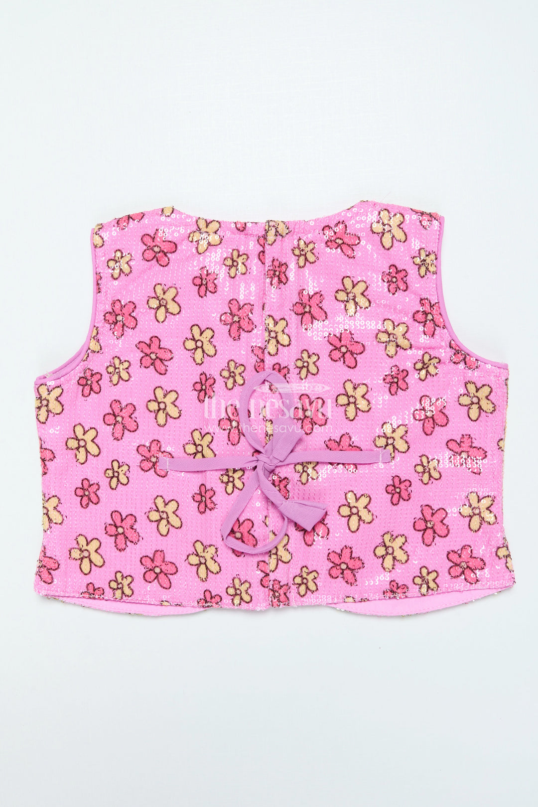 The Nesavu Girls Lehenga Choli Girls Lehenga Choli with Designer Embroidery for Weddings and Festive Occasions Nesavu Nesavu girls lehenga choli designer embroidery sequin detailing perfect weddings festivals