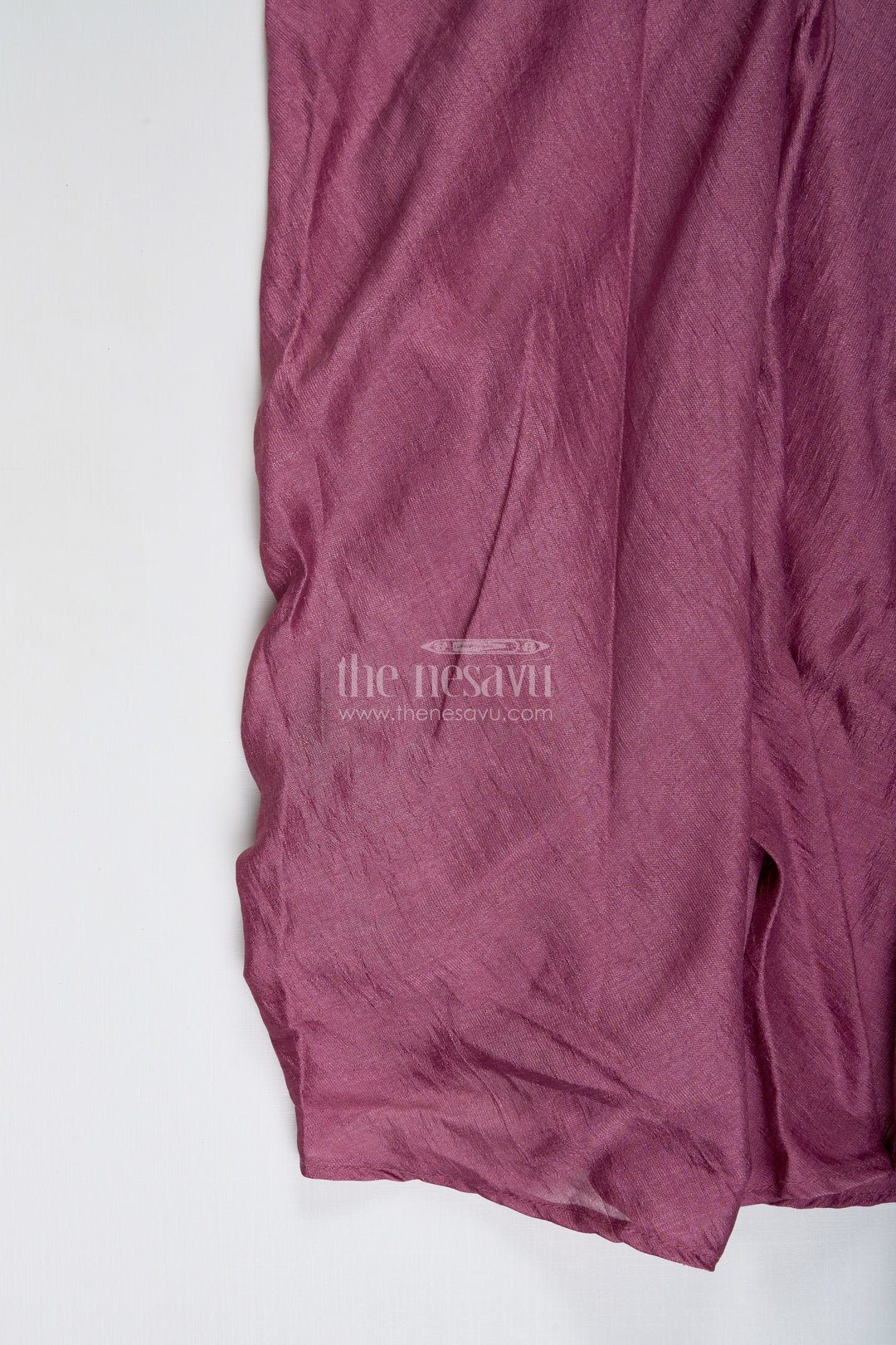 The Nesavu Girls Lehenga Choli Girls Lehenga Choli with Embroidered Blouse and Mocca Skirt Nesavu Nesavu Mauve Lehenga Choli Green Embroidered Blouse Girls