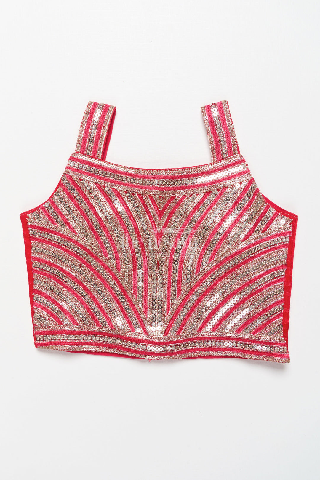 The Nesavu Girls Lehenga Choli Girls Lehenga Choli with Embroidery for Weddings and Sangeet Nights Nesavu Nesavu designer lehenga choli girls organza embroidery ideal weddings celebrations