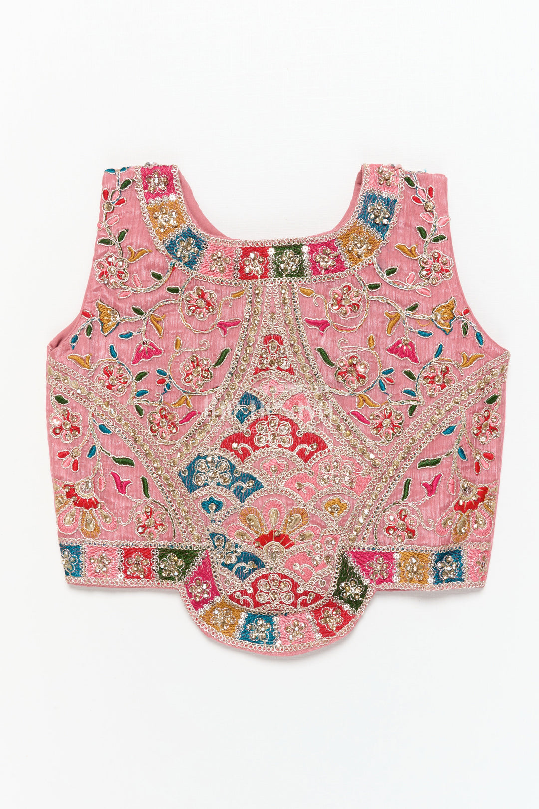 The Nesavu Girls Lehenga Choli Girls Lehenga Choli with Flared Skirt and Traditional Dupatta Nesavu Nesavu traditional lehenga choli set girls dupatta