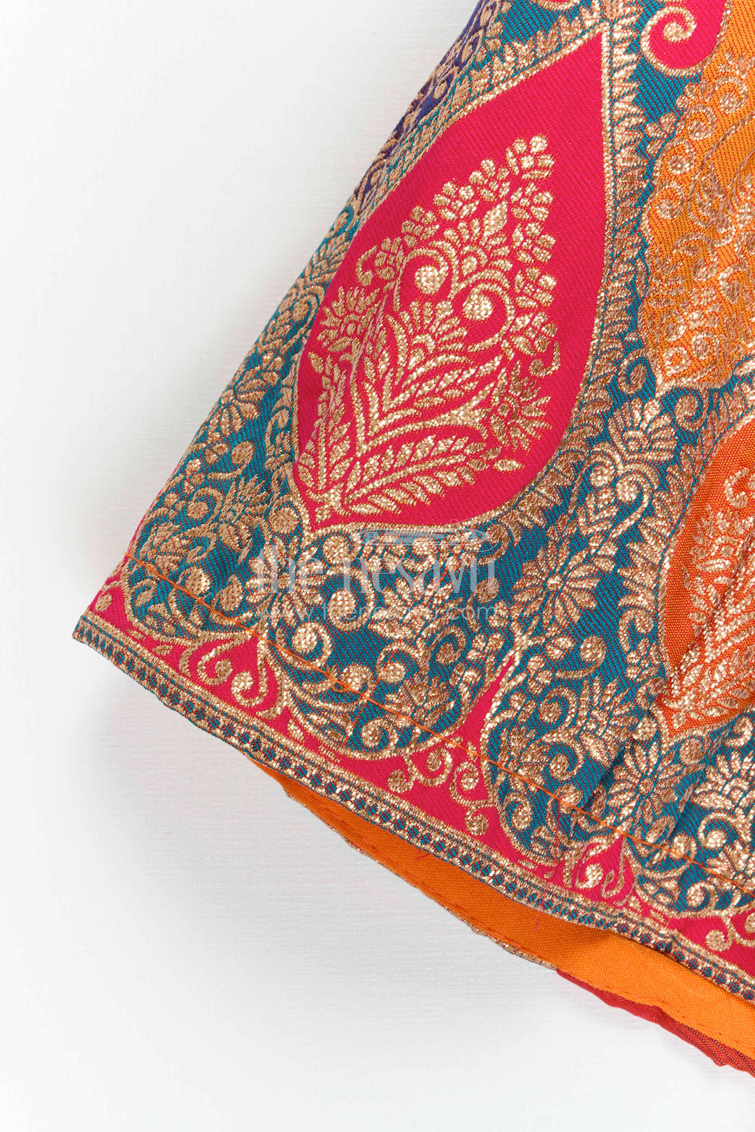 The Nesavu Girls Ethnic Lehenga Girls Lehenga for Festive Occasions and Weddings Nesavu Nesavu Girls Lehenga Georgette With Sequence Embroidery For Weddings And Festive Occasions
