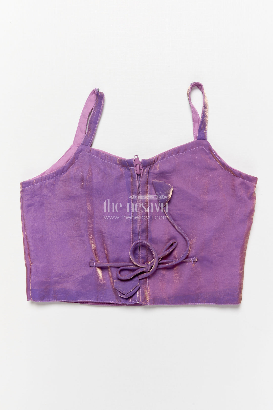 The Nesavu Girls Fancy Lehenga Girls Lehenga Set with Jacket for Festive Weddings Nesavu Nesavu girls lehenga set embroidered jacket weddings festive parties