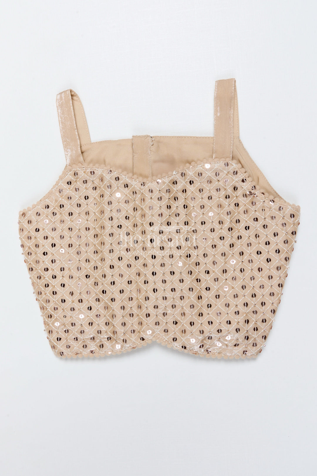 The Nesavu Girls Fancy Lehenga Girls Organza Lehenga with Embroidered Jacket for Birthday and Cultural Events Nesavu Nesavu girls organza lehenga embroidered jacket birthdays cultural performances