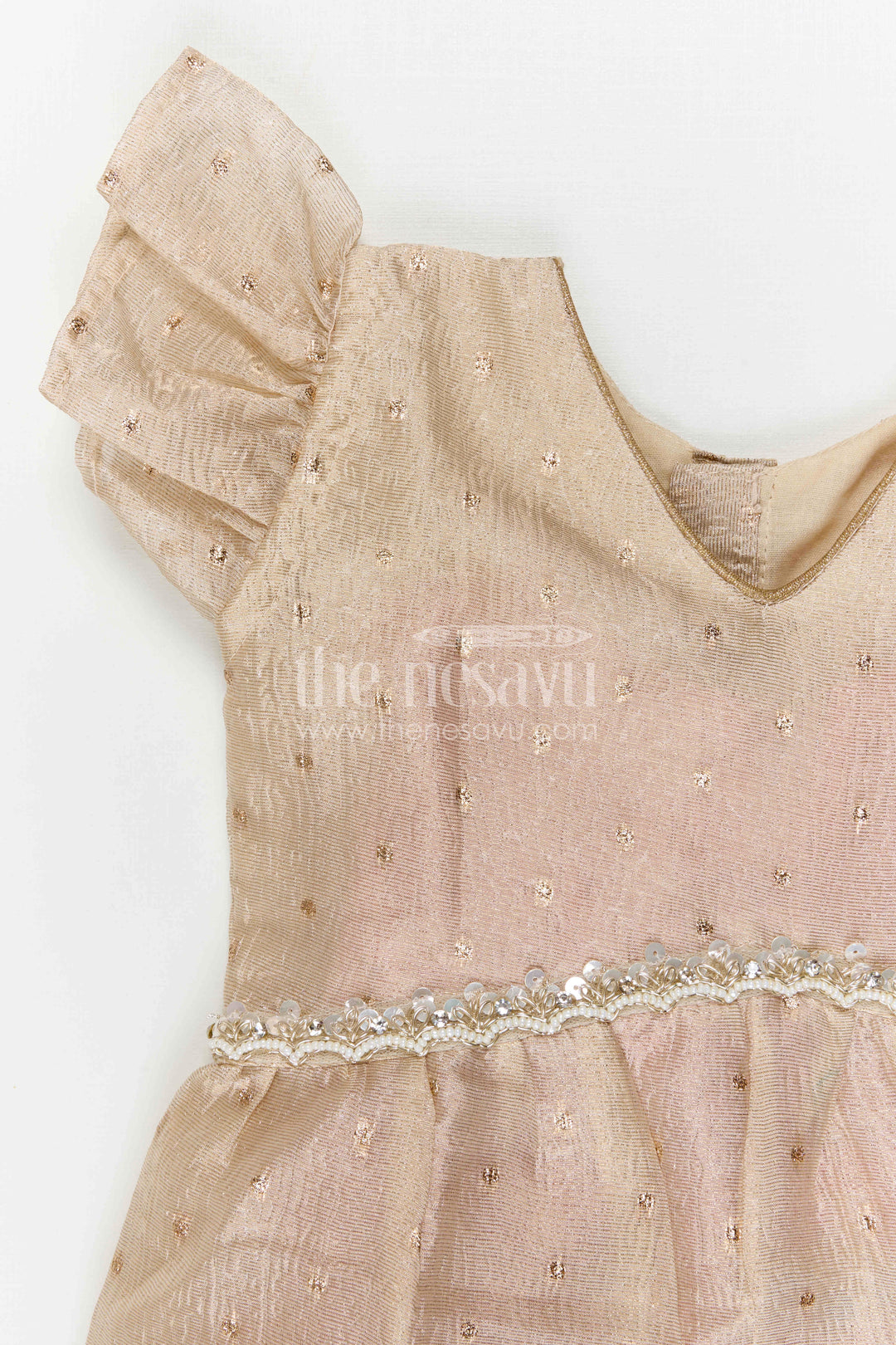The Nesavu Pattu Pavadai Girls Pattu Pavadai for Festive Celebrations and Traditional Occasions Nesavu Nesavu Girls Pattu Pavadai For Festive Celebrations And Traditional Occasions With Semi Banaras Silk Design