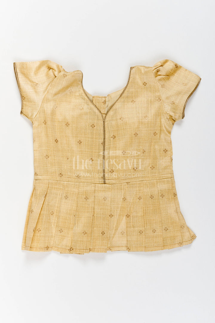 The Nesavu Pattu Pavadai Girls Pattu Pavadai for Temple Visits and Traditional Celebrations Nesavu Nesavu Girls Pattu Pavadai For Temple Visits Weddings And Traditional South Indian Festive Occasions