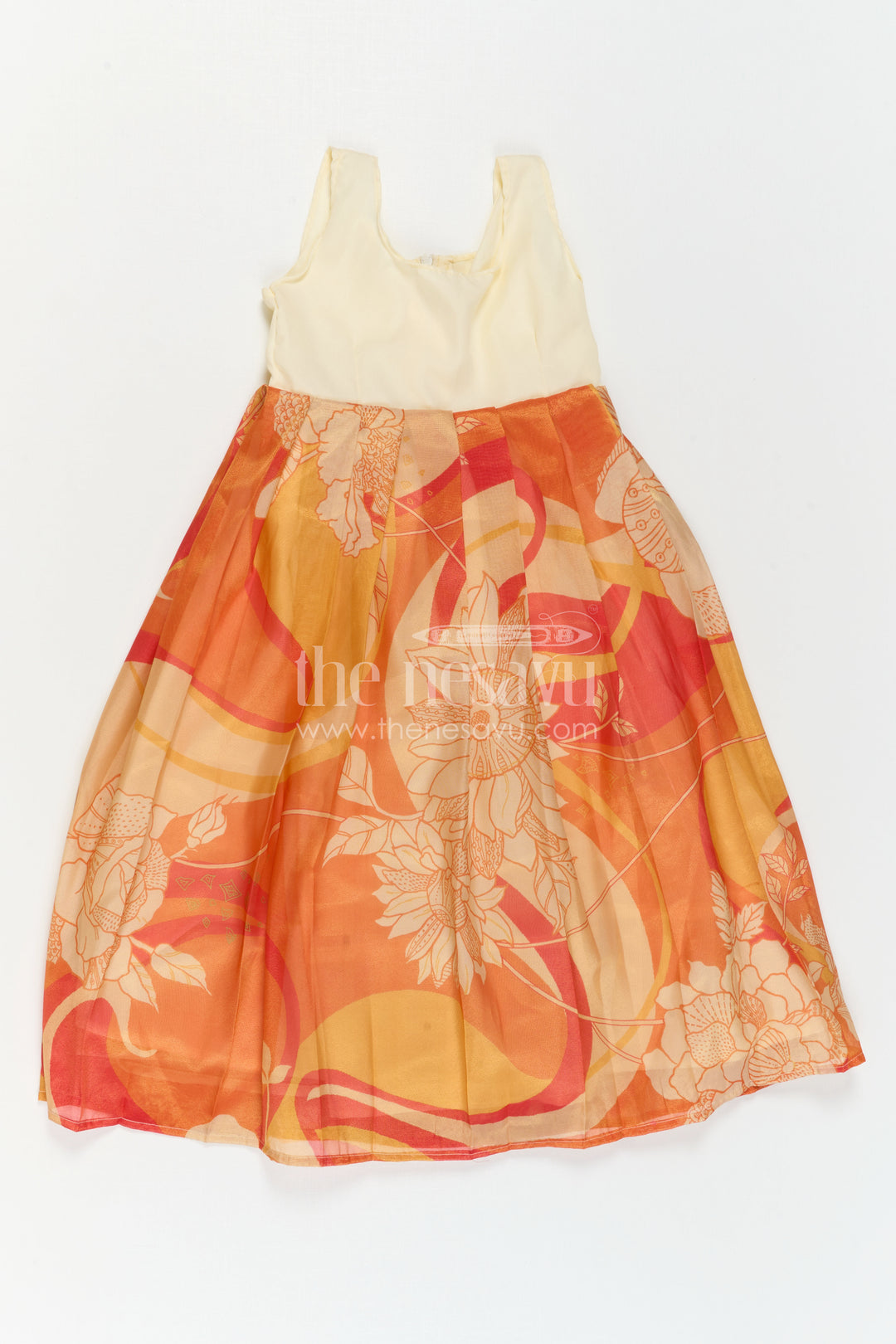 The Nesavu Pattu Pavadai Girls Pattu Pavadai for Traditional Functions and Festive Occasions Nesavu Nesavu Girls Pattu Pavadai For Traditional Functions And Festive Occasions With Semi Banaras Art Silk Design