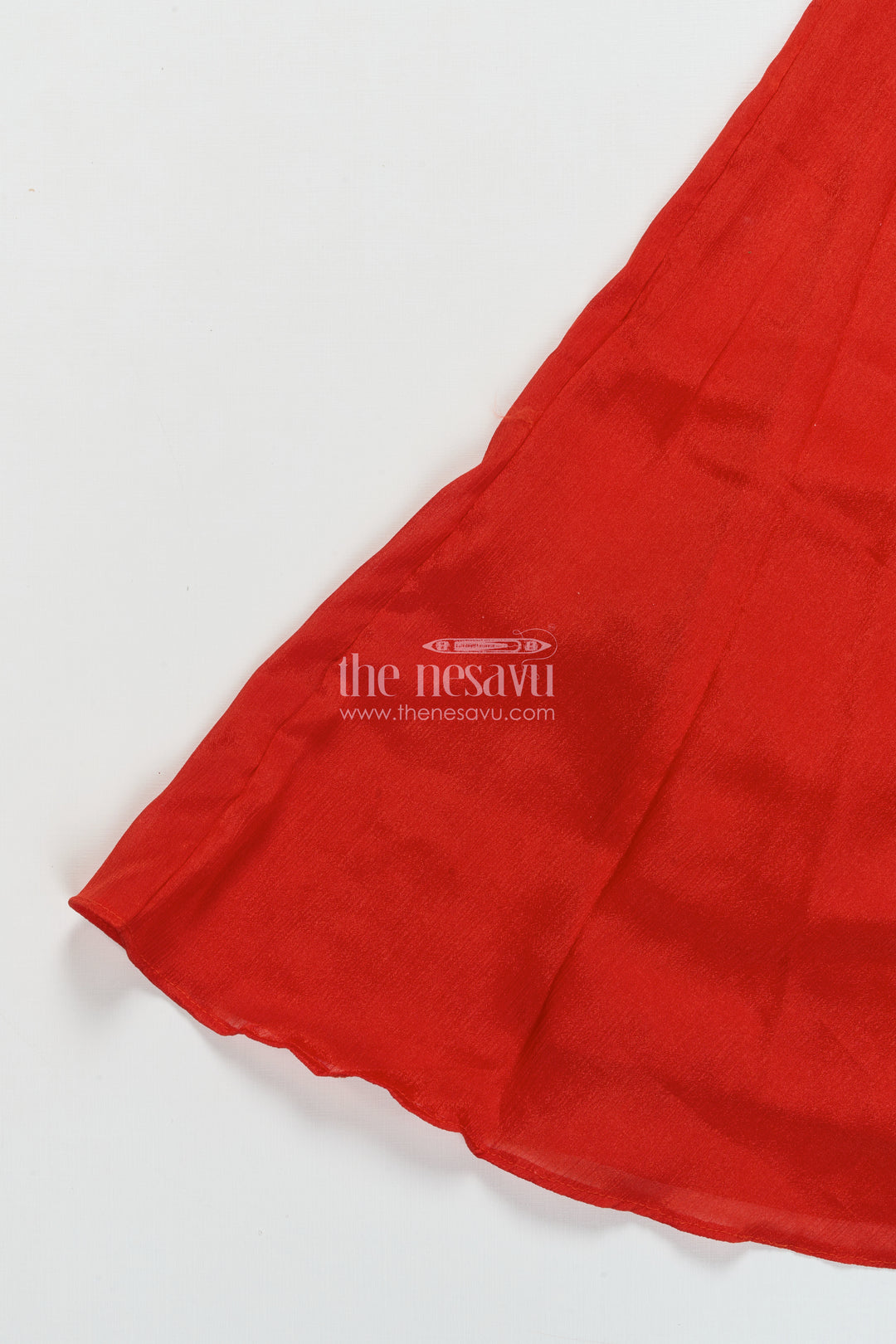 The Nesavu Girls Sharara / Plazo Set Girls Plazo Set with Embroidered Yoke for Festive Functions and Stage Shows Nesavu Nesavu girls georgette plazo set embroidery festive performances cultural celebrations