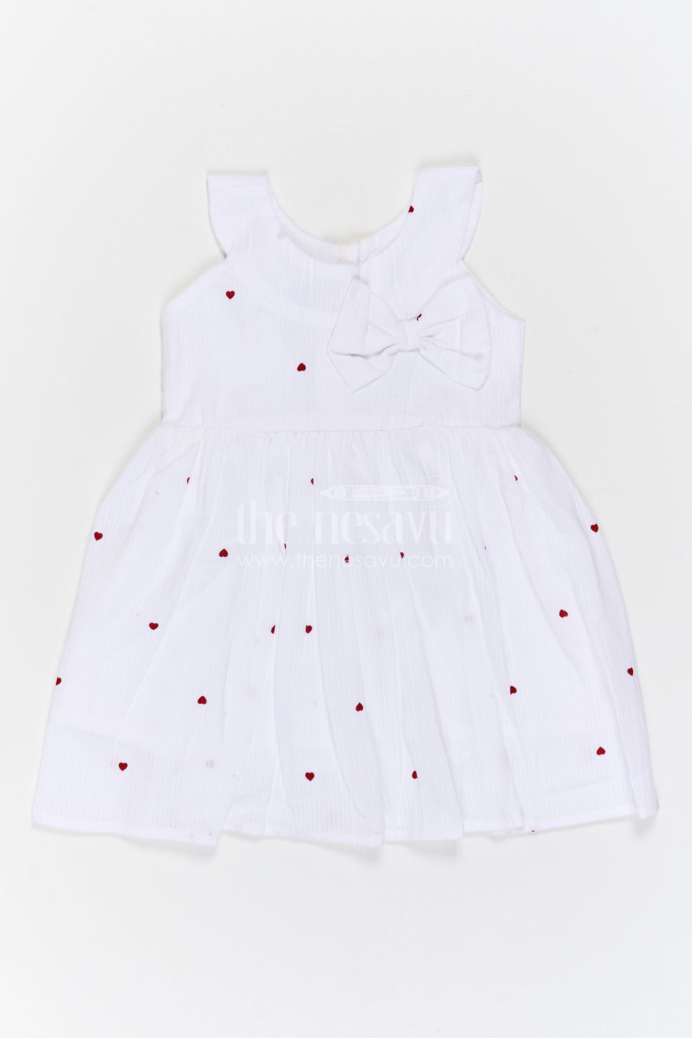 The Nesavu Girls Cotton Frock Girls Printed Frock for Casual Birthdays and Summer Outings Nesavu Nesavu Girls Cotton Printed Frock For Summer Outings And Casual Celebrations