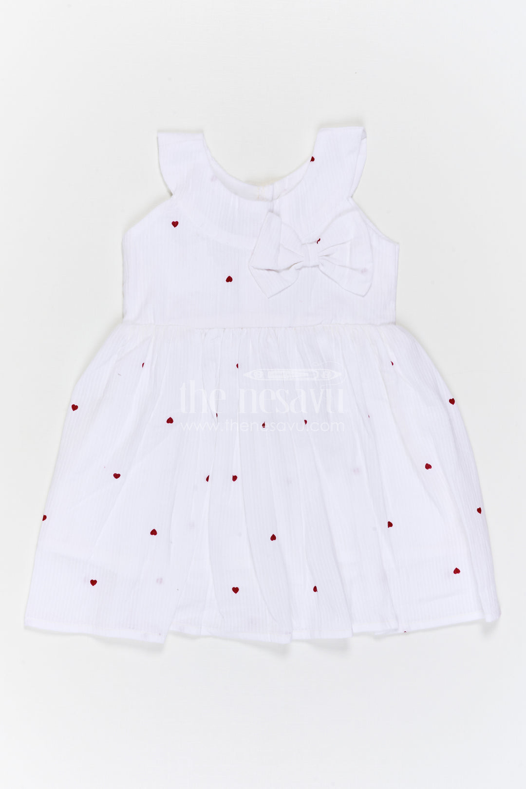 The Nesavu Girls Cotton Frock Girls Printed Frock for Casual Birthdays and Summer Outings Nesavu Nesavu Girls Cotton Printed Frock For Summer Outings And Casual Celebrations