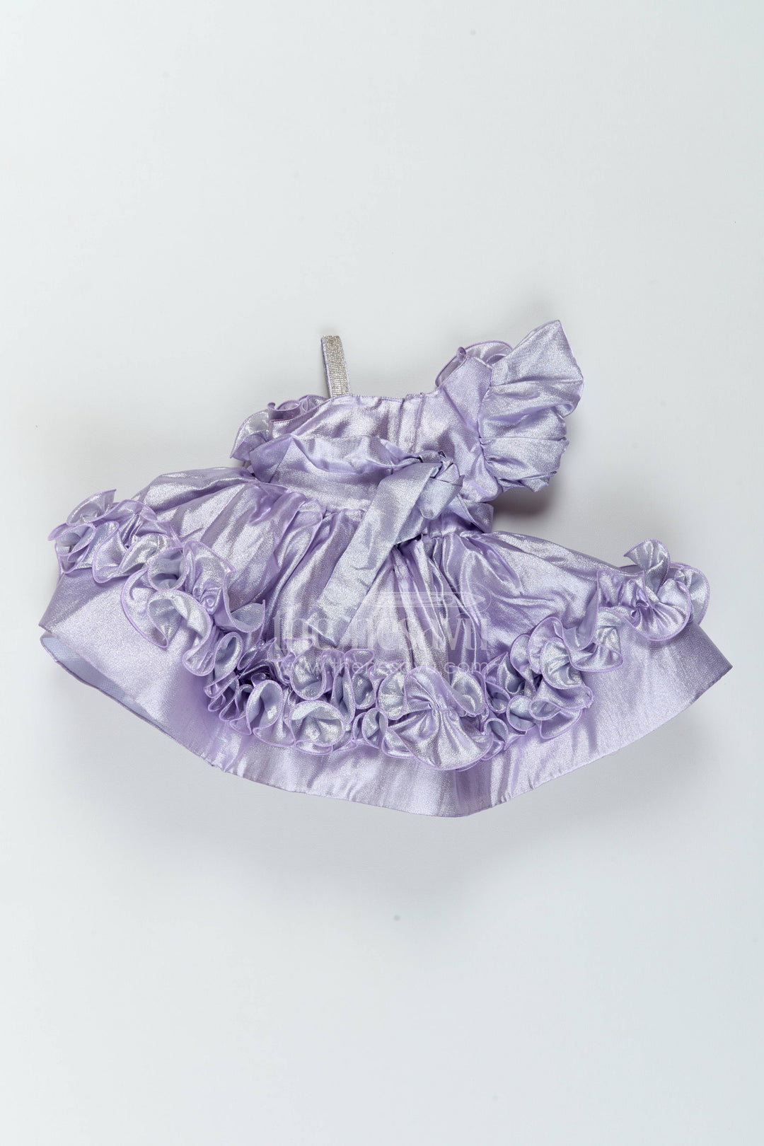 The Nesavu Girls Fancy Party Frock Girls Ruffle Satin Frock for Dance Parties and Birthday Celebrations Nesavu Nesavu Girls Ruffle Satin Frock For Dance Parties Birthdays Receptions And Special Family Celebrations