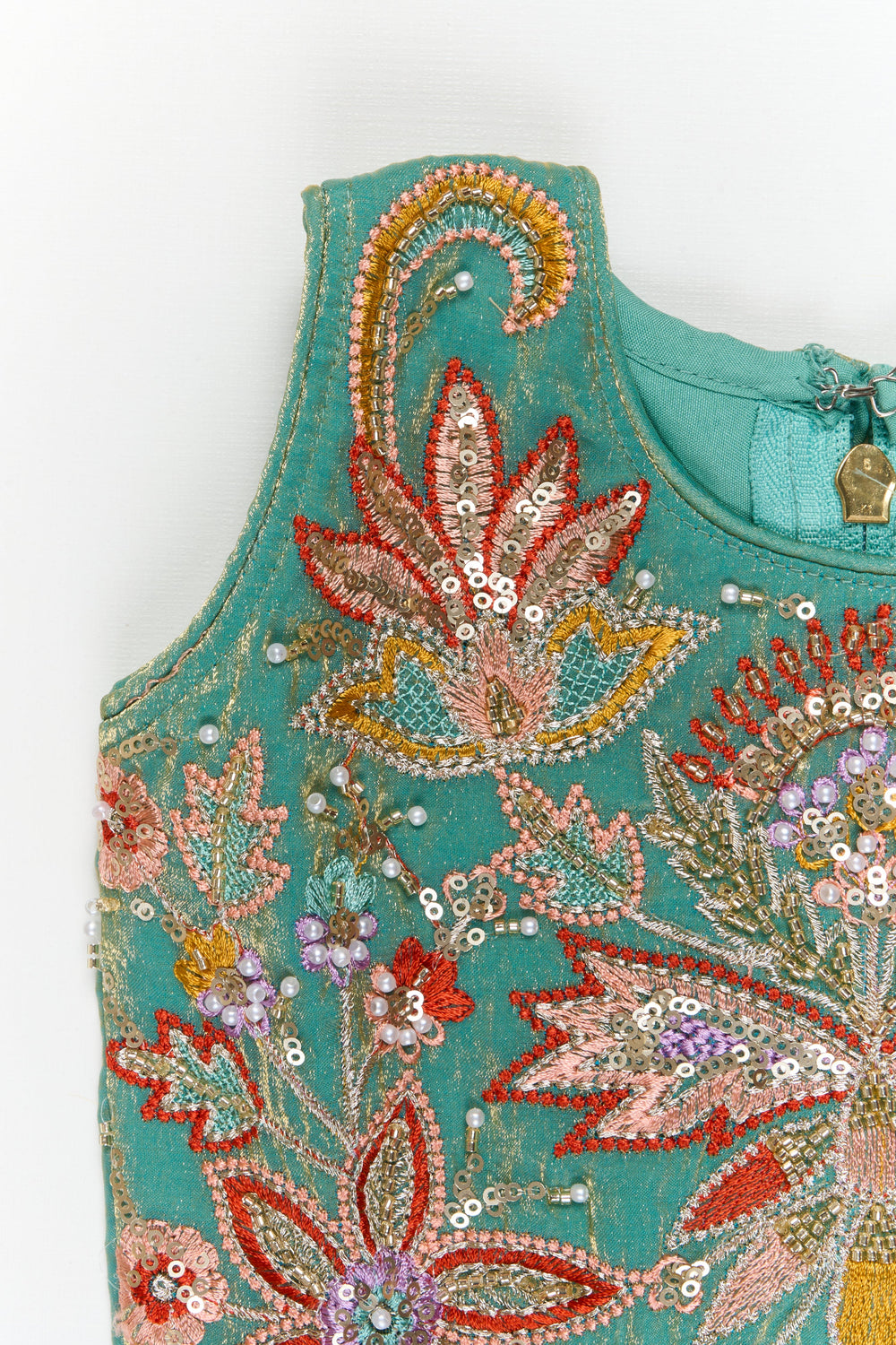 The Nesavu Girls Sharara / Plazo Set Girls Sharara and Dupatta Set with Embellished Yoke for Festive Functions Nesavu Nesavu festive sharara set for girls with embellished yoke and dupatta – perfect for weddings and ethnic events