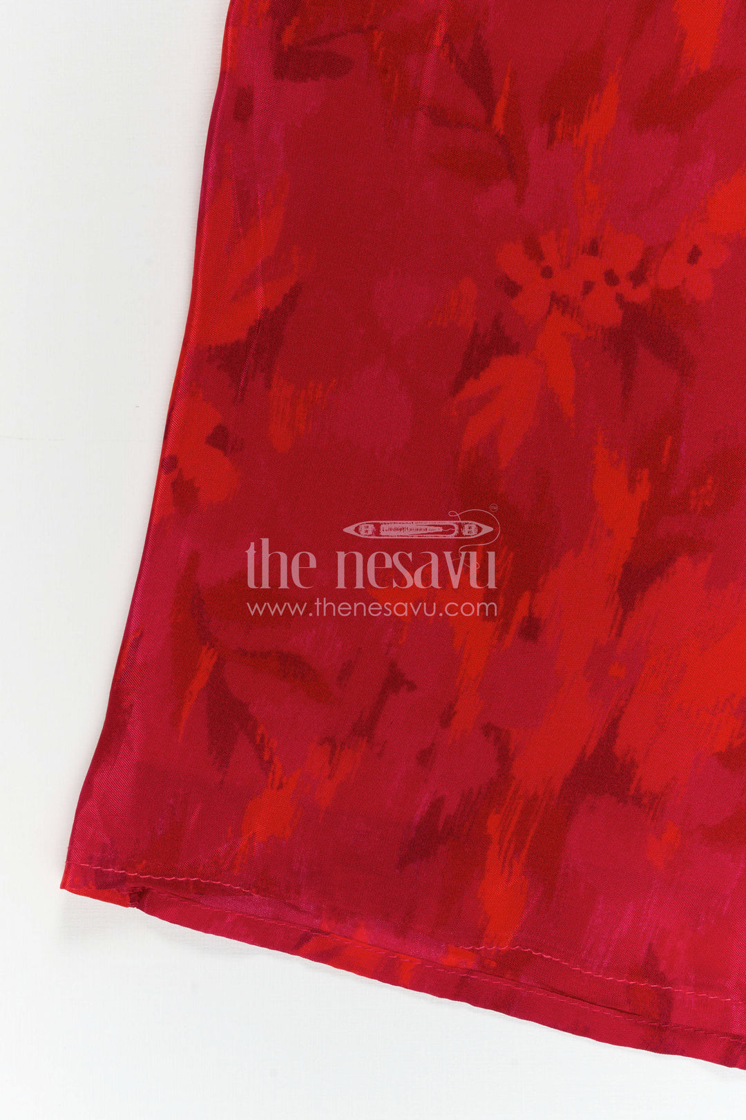 The Nesavu Girls Sharara / Plazo Set Girls Sharara Dress for Festive Functions and Wedding Wear Nesavu Nesavu Girls Sharara Set For Weddings And Festive Occasions With Digital Print Georgette Outfit