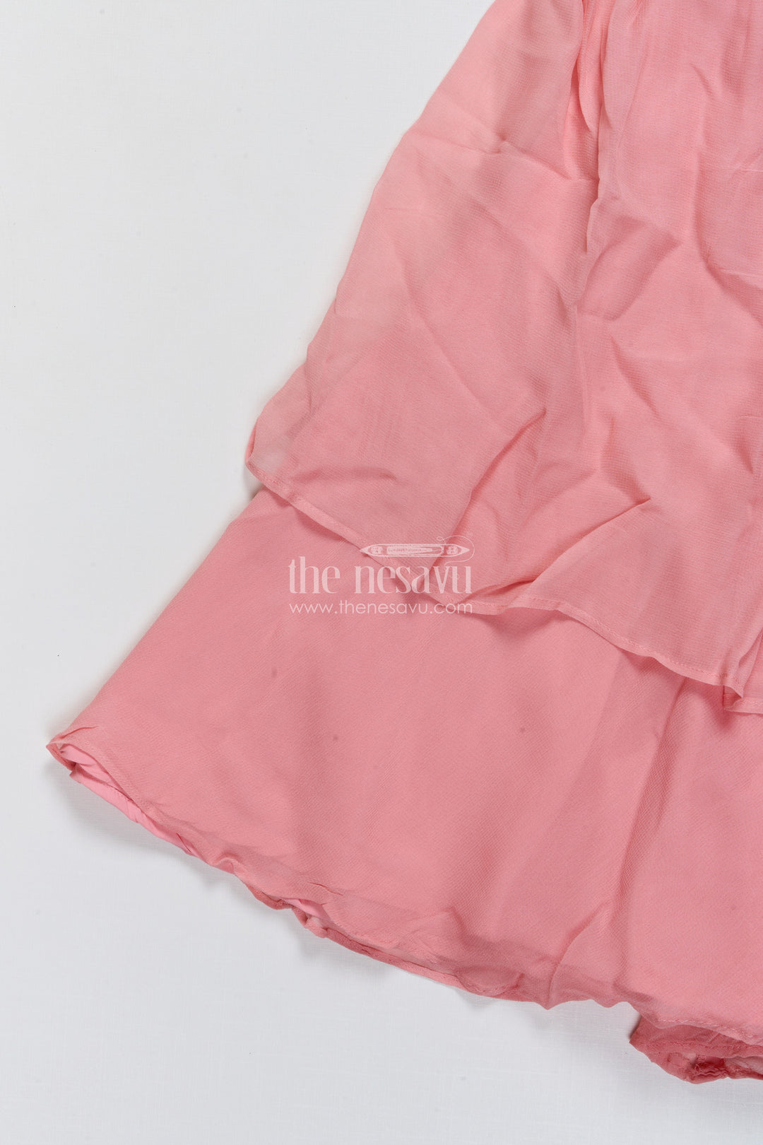 The Nesavu Girls Sharara / Plazo Set Girls Sharara Set for Weddings and Traditional Functions Nesavu Nesavu girls sharara set embroidered yoke weddings festive celebrations