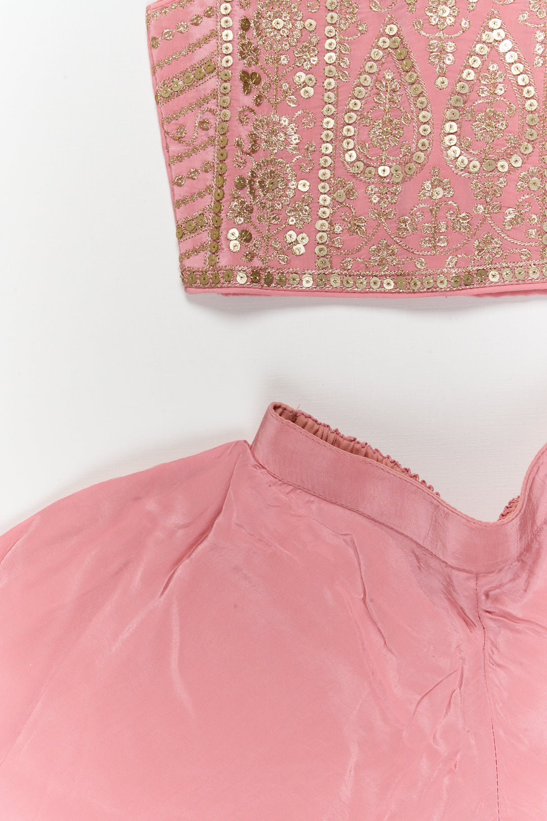 The Nesavu Girls Sharara / Plazo Set Girls Sharara Set with Embroidered Jacket for Weddings and Special Occasions Nesavu Nesavu girls sharara set with designer embroidered jacket and georgette flared pants for festive events